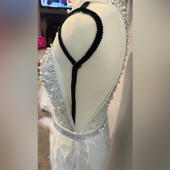 NWOT! STUNNING Beaded and Fringe Dress! - Picture 3 of 16